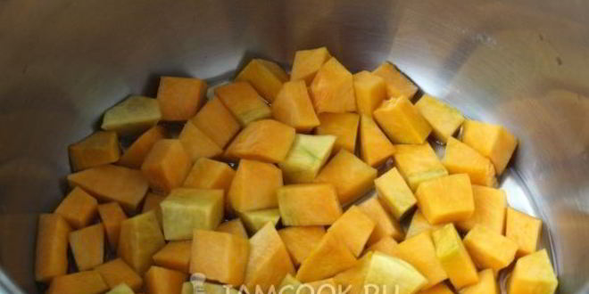 Рецепт яблочно-тыквенное пюре на зиму