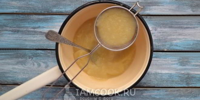 Рецепт яблочное пюре на зиму для детей