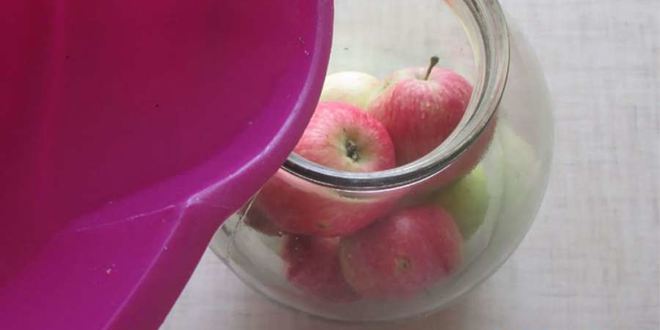 Рецепт яблоки на зиму