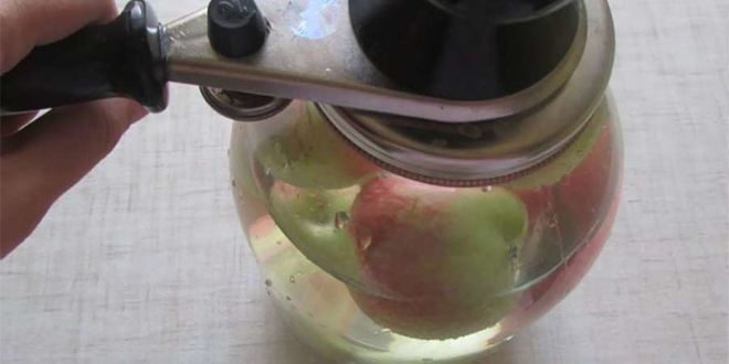 Рецепт яблоки на зиму