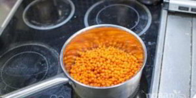 Рецепт заготовка облепихи