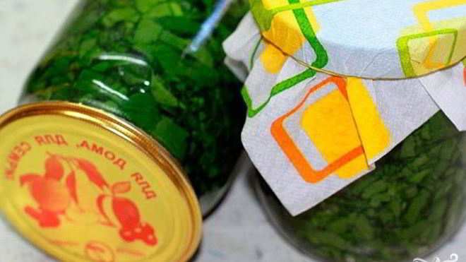 Рецепт Заготовка щавеля на зиму