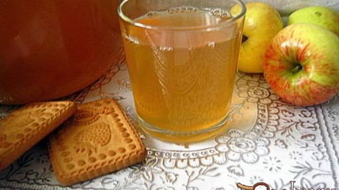 Рецепт Заготовка яблочного сока без соковыжималки