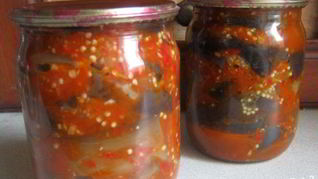 Рецепт Закатка из баклажанов на зиму