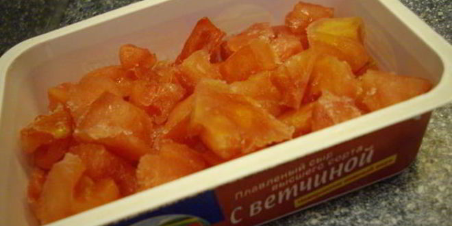 Рецепт замороженные помидоры