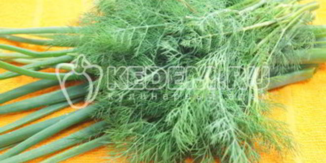 Рецепт заморозка зелени на зиму