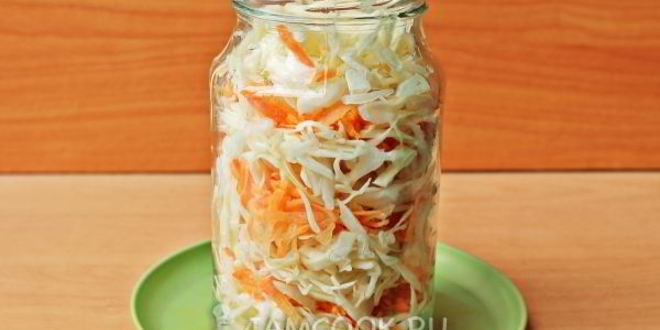 Рецепт засолка капусты на зиму в банках