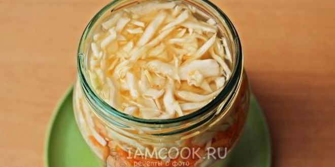 Рецепт засолка капусты на зиму в банках