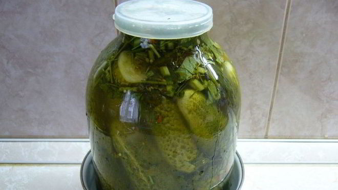 Рецепт Засолка огурцов в банках