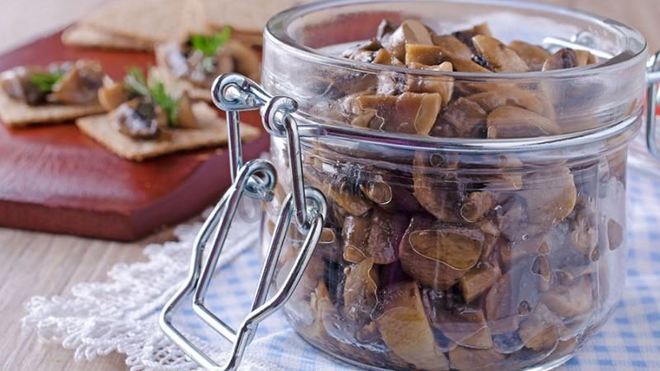 Рецепт Жареные грибы на зиму в банках
