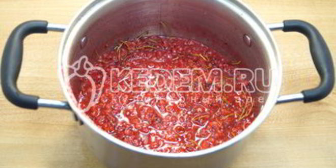 Рецепт желе из красной смородины на зиму