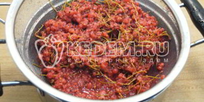 Рецепт желе из красной смородины на зиму