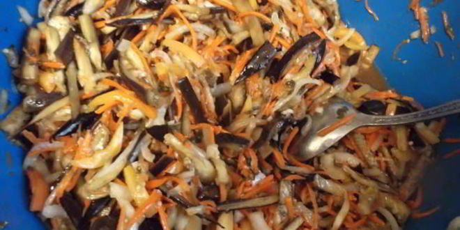 Рецепт баклажаны по-корейски