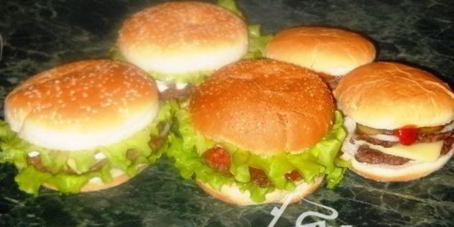 Рецепт домашние бургеры