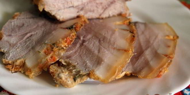 Рецепт ароматной свинины дли бутербродова