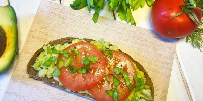 Рецепт бутерброд с авокадо