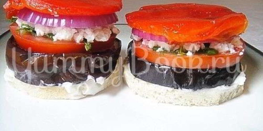 Как приготовить бутерброд с баклажанами