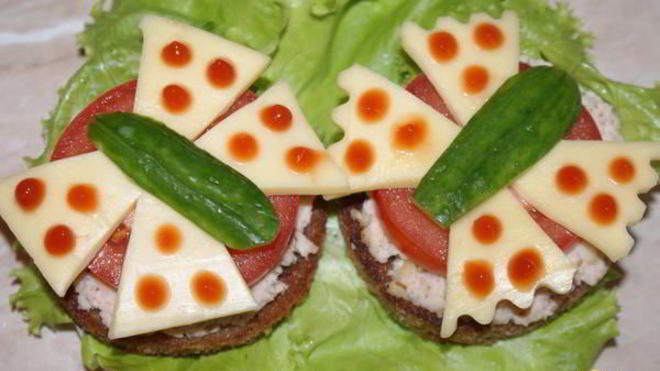 Рецепт Бутерброд с куриной начинкой