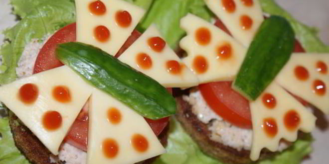 Рецепт бутерброд с куриной начинкой