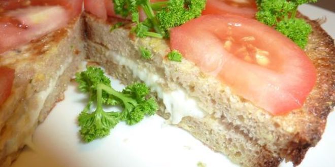 Рецепт бутерброд с моцареллой для короля