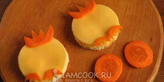 Рецепт бутерброд сырный детский