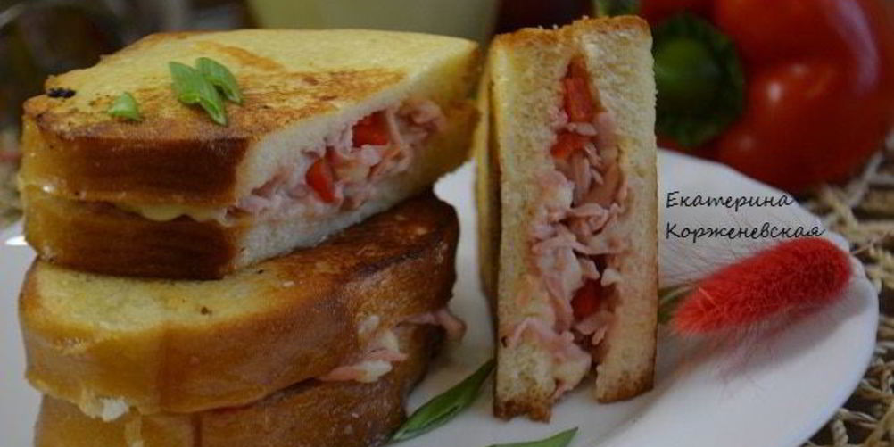 Как приготовить бутерброд в кляре