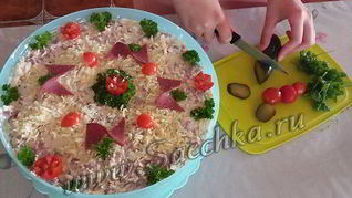 Рецепт Бутербродный торт