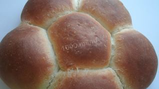 Рецепт Бутербродные булочки Ромашки