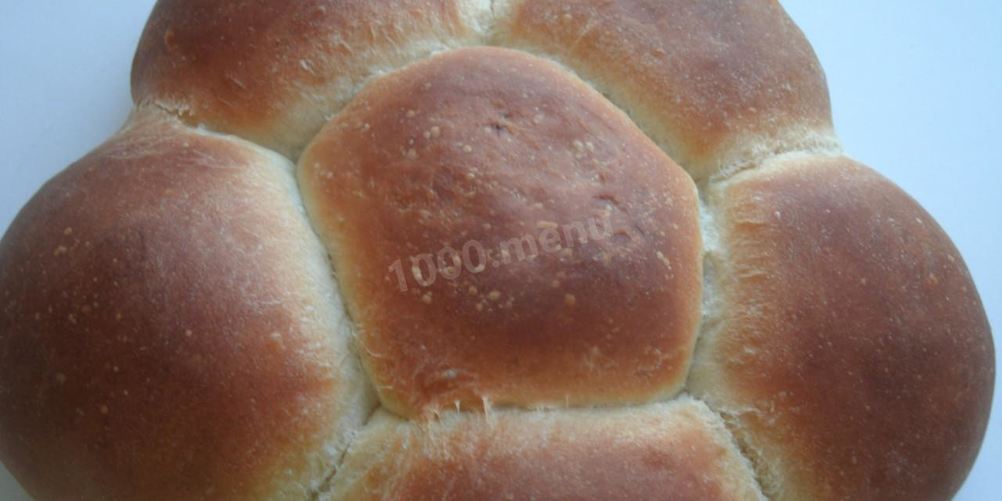 Как приготовить бутербродные булочки ромашки