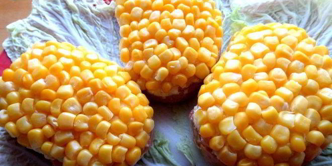 Рецепт бутерброды букет мимоз