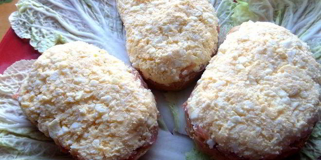 Рецепт бутерброды букет мимоз