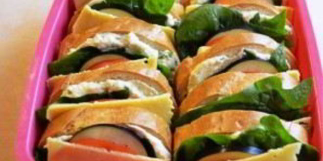 Рецепт бутерброды с баклажанами и помидором