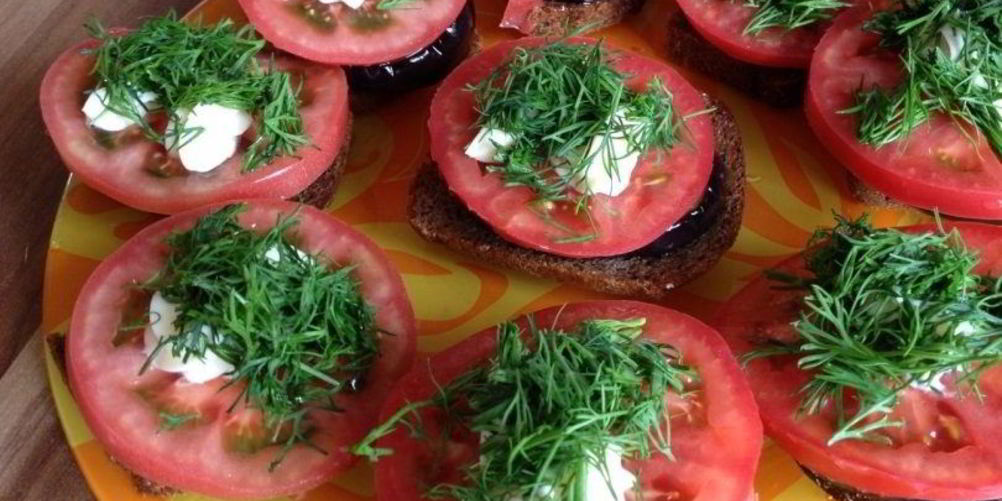 Как приготовить бутерброды с баклажанами