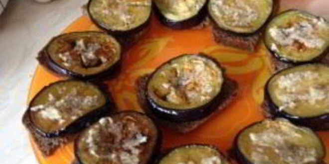 Рецепт бутерброды с баклажанами