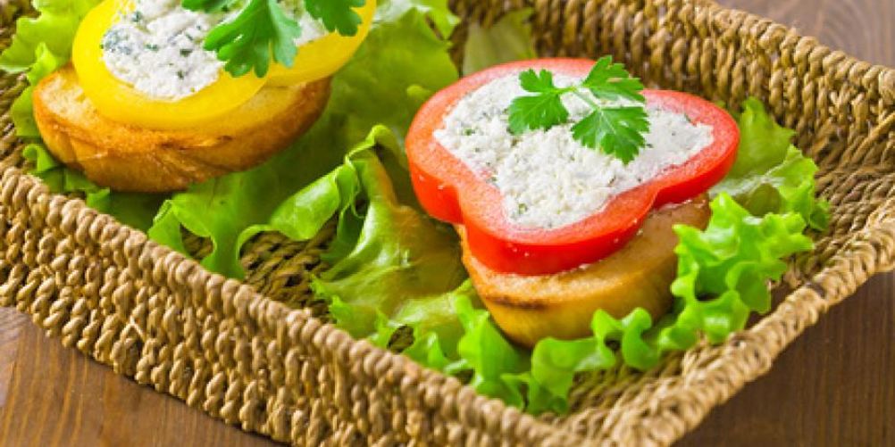 Как приготовить бутерброды с болгарским перцем