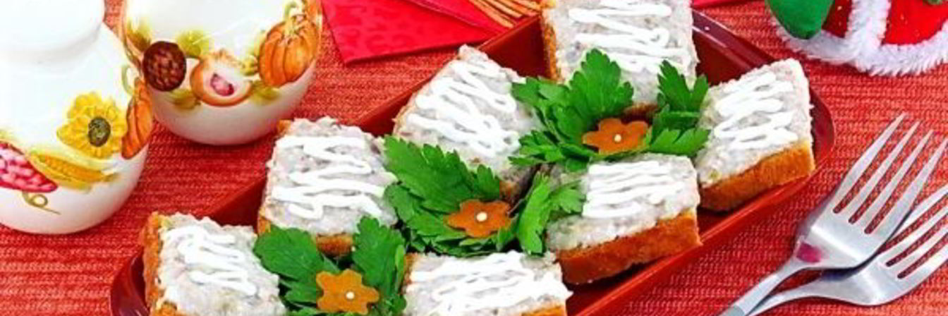 Рецепт Бутерброды с форшмаком