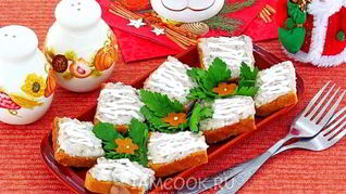 Рецепт Бутерброды с форшмаком