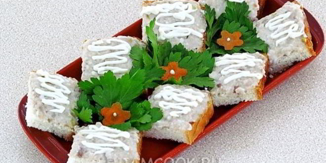 Рецепт бутерброды с форшмаком