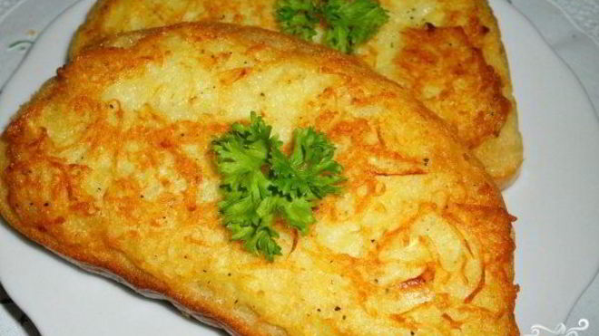 Рецепт Бутерброды с картошкой