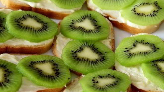 Рецепт Бутерброды с киви