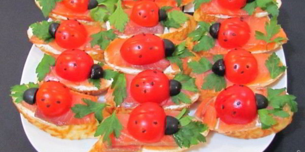 Как приготовить бутерброды с красной рыбой