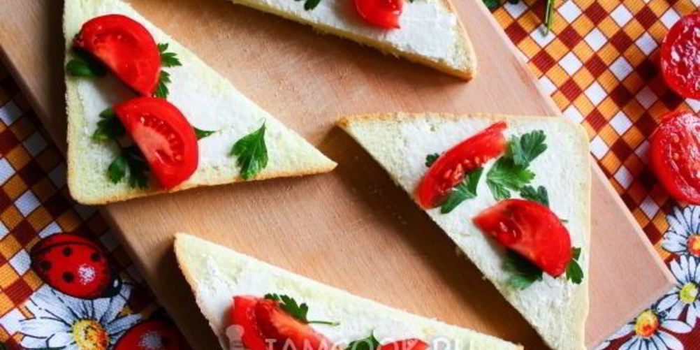 Как приготовить бутерброды с крем-сыром