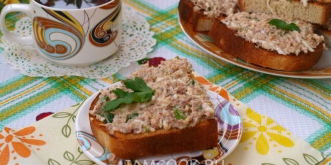 Рецепт бутерброды с сайрой и яйцом