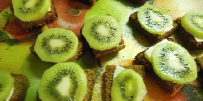 Рецепт бутерброды с селедкой и киви