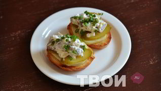 Рецепт Бутерброды с селедкой