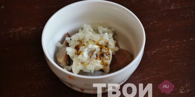 Рецепт бутербродов с селедкого