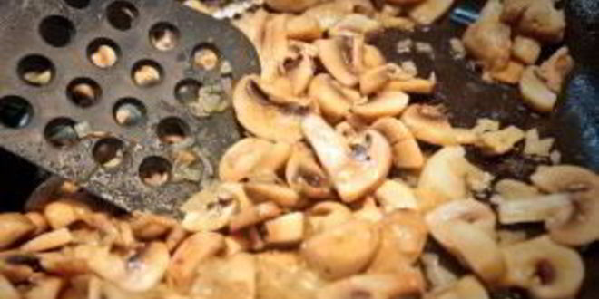 Рецепт бутерброды с шампиньонами и сыром