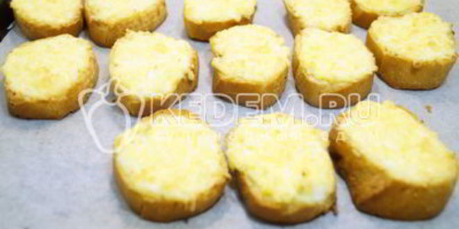 Рецепт бутерброды с сыром в духовке