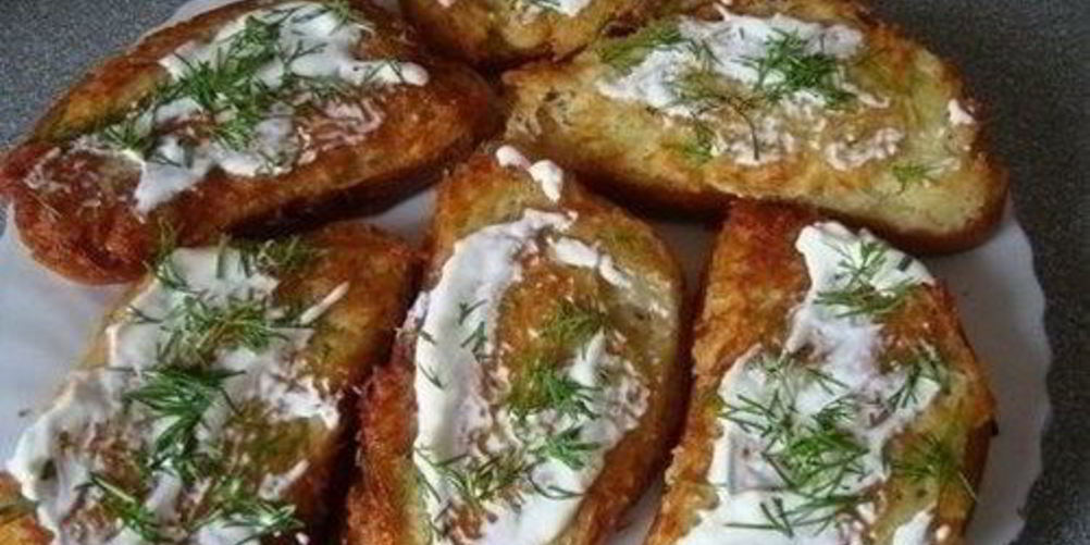 Как приготовить бутерброды с тертым картофелем и яйцом