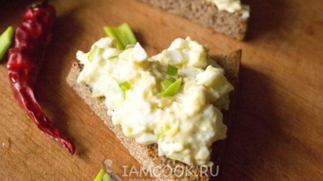 Рецепт Бутерброды с яйцом